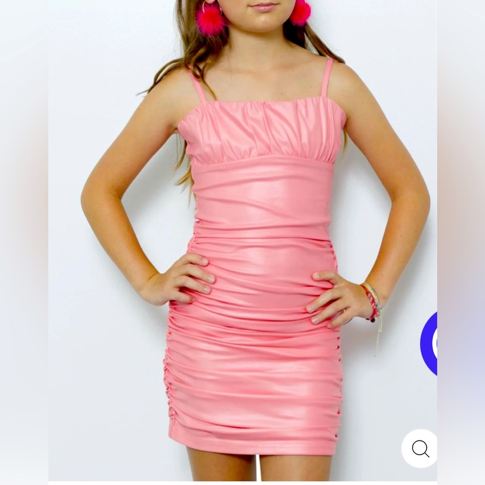 KatieJ NYC Tween Ava Dress, Size Large (12), Pink